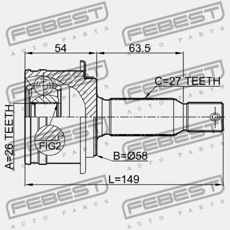 Πίσω Εξωτερικός Σύνδεσμος Mitsubishi Outlander Cw0 2006.11-2012.06 Eur/mmc-prod 3715a032