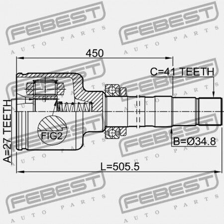 Δεξιός Εσωτερικός Σύνδεσμος Citroen Jumper Iii Relay Iii 2006 3273.pj