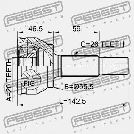 Εξωτερικός Σύνδεσμος Toyota Yaris Ncp9 2005.08-2011.07 Gr 43470-09l40