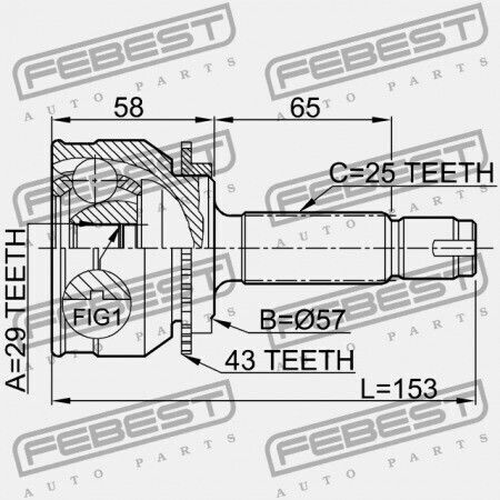 Външен Връзка Mitsubishi Lancer Lancer Cedia Cs Ct 2000.03-2009.08 Jpn Mr498555