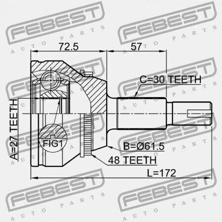 Conector Exterior Toyota Sienna Gsl2 Mcl2 2003.01-2009.12 Us 43420-08020