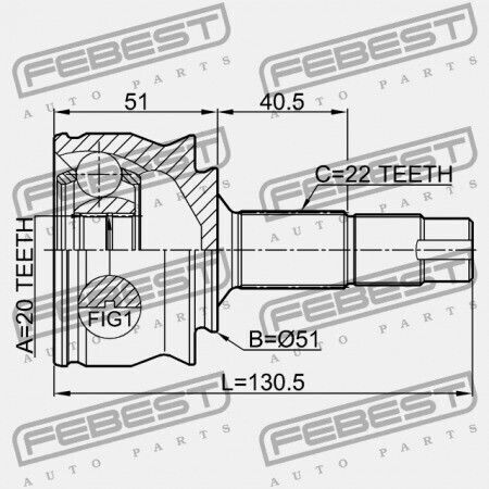 Εξωτερικός Σύνδεσμος Opel Corsa D 2006-2014 1603431