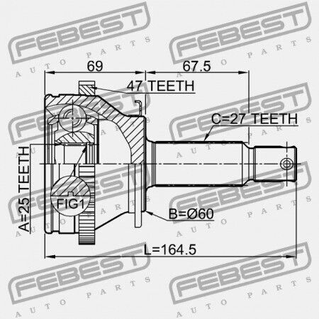 Външен Връзка Hyundai Sonata Ef 02 2001-2006 Dom 49500-09800