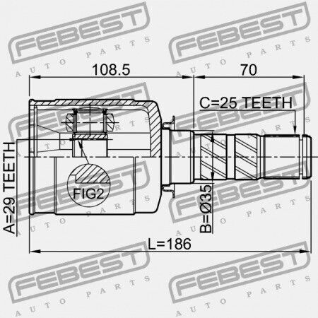 Subaru Impreza G11 Conector Interior 2000.02-2007.04 Jp 28392-ag000
