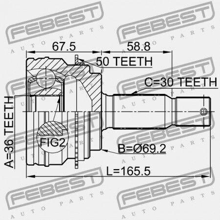 Εξωτερικός Σύνδεσμος Mitsubishi Pajero Monterolong V90 2006.08 G Xp 3815a199