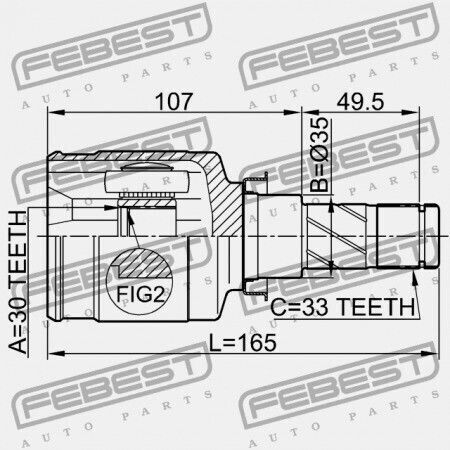 Innenverbindung Mitsubishi Lancer Cy Cz 2007.03-2013.02