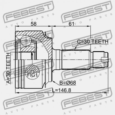 Εξωτερικός Σύνδεσμος Honda Accord Cu2 2009-2012 Eu 44014-tl1-e01