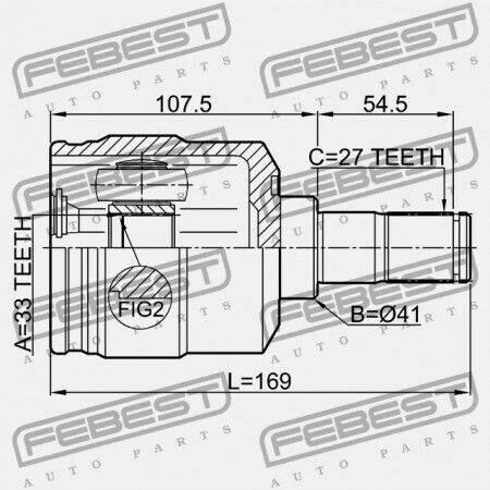 Αριστερή Εσωτερική Άρθρωση Hyundai Tucson 04 -οκτ.2006 2004 Γεν 49505-2ej10