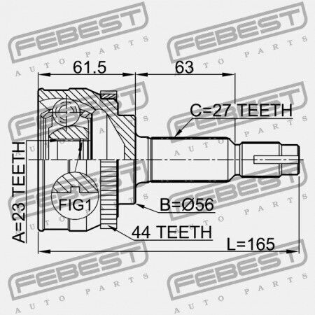 Външен Връзка NIssa Primera P11e 1996.06-2002.01 El 39101-0e417