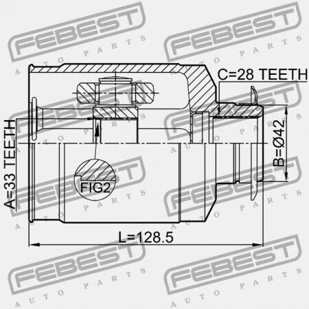 Rechter Innerer Verbindungsstück Hyundai Santa Fe 12 2012-2015 Gen 49582-2w650