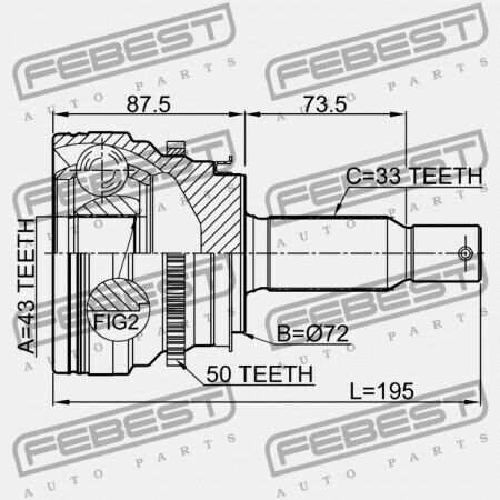 Legătură Exterioară Spate Mitsubishi Pajero Monterolong V90 2006.08 G Xp 3715a098
