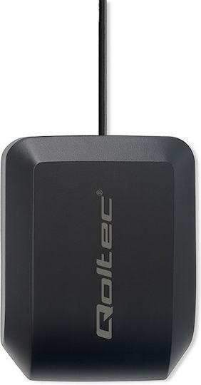 Qoltec Mobile Gps Glonass Antenna Magnetic Base Omnidirectional 28 Dbi 50 W Sma Ra