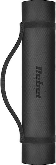 Rebel Active Activ Space Trainingsmatte Yoga Schwarz (183x61cm)