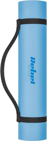 Rebel Active Yoga Exercise Mat Blue (183x61cm)