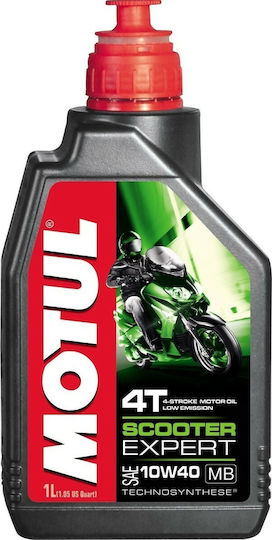 Motul Scooter Expert MB Motorradöl für Viertaktmotoren 10W-40 1Es