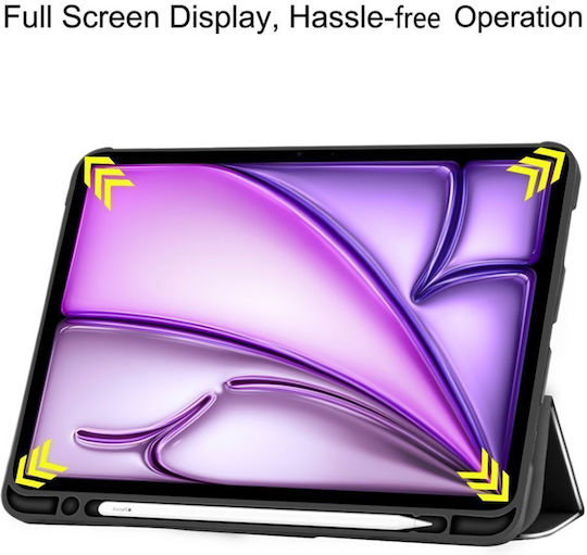 Sonique Flip Cover Μαύρη (iPad Pro 2024 13)