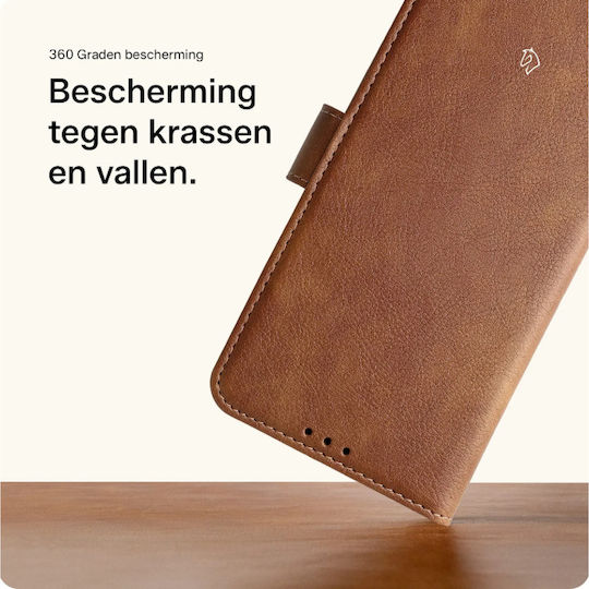 Rosso Element Pu Brieftasche Synthetisches Leder Braune (OnePlus Nord 6)