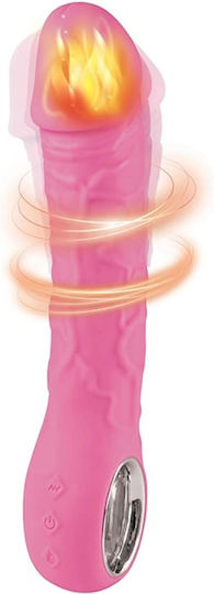 Pink Vibrator 10 Different Vibration Modes Heating Function