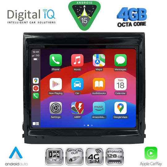Digital IQ Ηχοσύστημα Αυτοκινήτου για Porsche Cayenne 2010-2015 (Bluetooth/USB/WiFi/GPS/Apple-Carplay/Android-Auto) με Οθόνη Αφής 8.4"