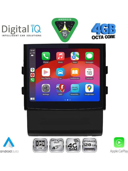 Digital IQ Auto-Audiosystem Für Porsche Macan 2014-2016 Mit Touchscreen 8.4" Bluetooth USB WiFi GPS Apple CarPlay Android Auto