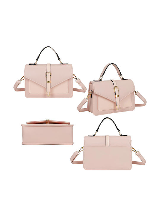 Gallantry Damen Abendtasche Schultergurt Rosa