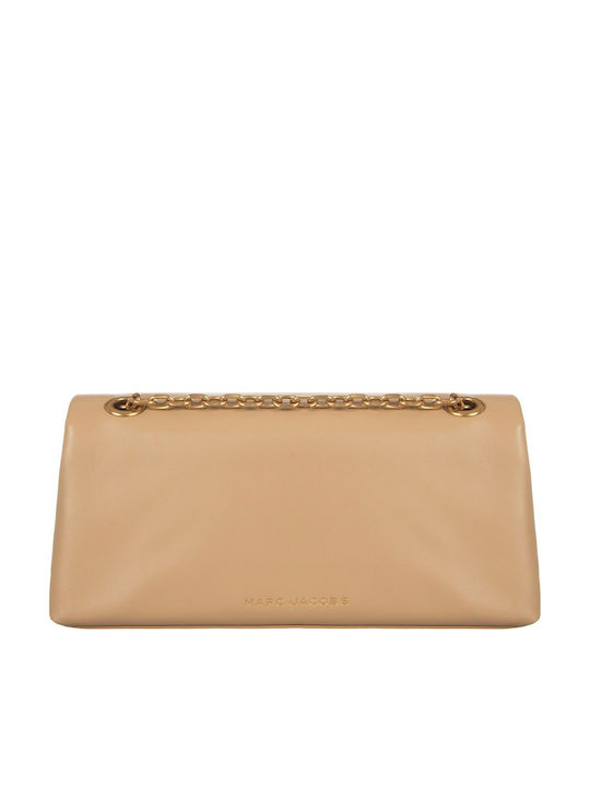 Leather Women's Handbag Beige