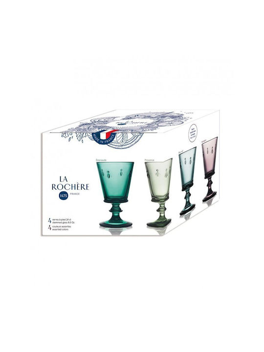 La Rochere Set Glasses from Glass Goblets 220ml 4 Pieces