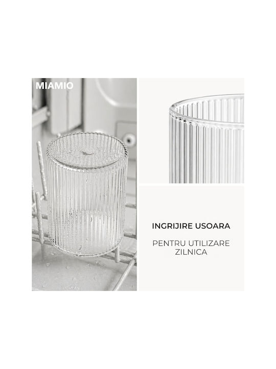 Miamio Set Pahare Pentru Apă Cocteiluri Din Sticlă 280ml 6 Bucăți