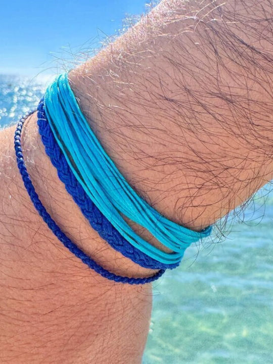 Bracelet "Hammered Minimal" Turquoise