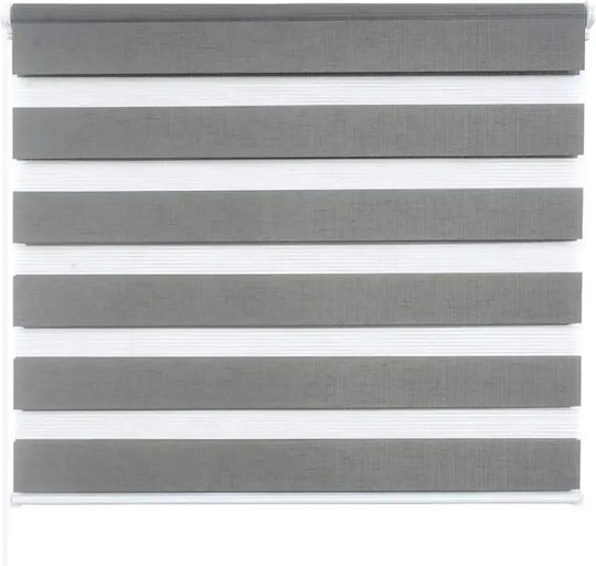 Woltu Woltu Rollos Partieller Blackout Doppelt Grau P75xH150cm