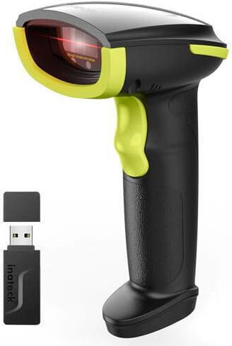 Inateck Handheld Scanner with 2D and QR Barcode Readability