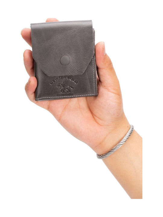 Мъжки кожен портфейл с RFID Черен