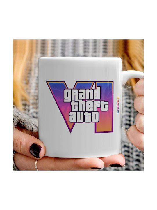 Koupakoupa GTA VI Ceramic Brown Mug 330ml