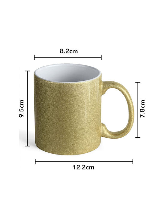 Koupakoupa He's My Dudu Ceramic Mug Gold 330ml