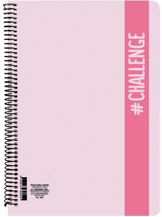 AG Trees Spiral School Notebook Communication B5 90 Paper Sheets 4 Subjects Challenge Pastel (Various Designs)