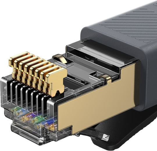 Ugreen F/FTP Kat.8 40Gbps Netzwerkkabel Ethernet 1m Schwarzes