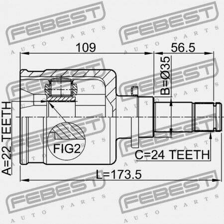 Αριστερός Εσωτερικός Σύνδεσμος Mazda 3 Bk 2003-2006 Eu Fg01-22-620a