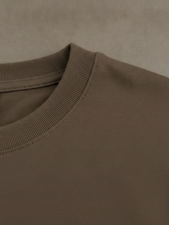 Fruit of the Loom Men's Promotional Short Sleeve T-Shirt in Brown Colour