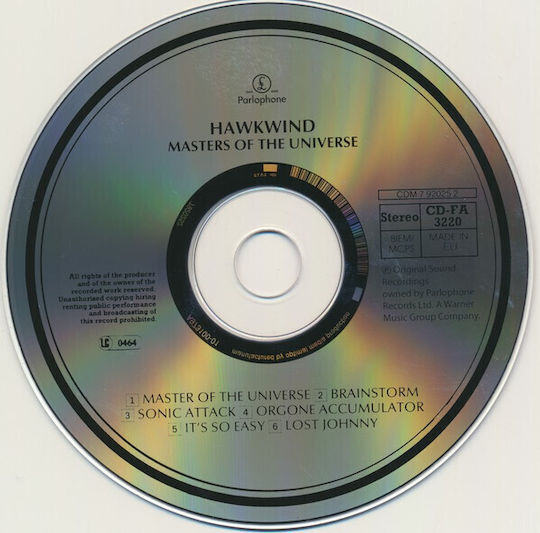 Hawkwind Masters Universe Cd