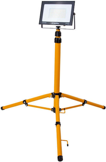 Geko Proiector LED Solar Etanș 100W Alb Rece 6500K IP66