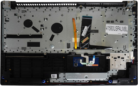 Клавиатура за лаптоп Keyboard Palmrest Lenovo Ideapad 330-15ich 81fk 5cb0r46829 5cb0r46837 5cb0r46847 5cb0r46924 US Backlight Сив КОД.41560uspalmbl