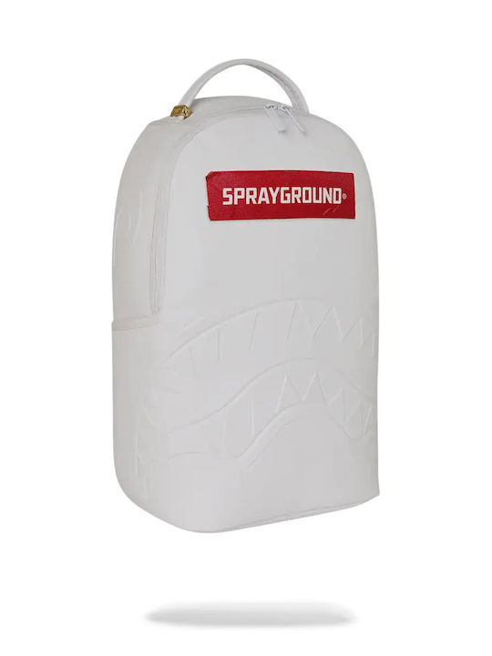 Sprayground Money Trick Ученическа Раница Бяла