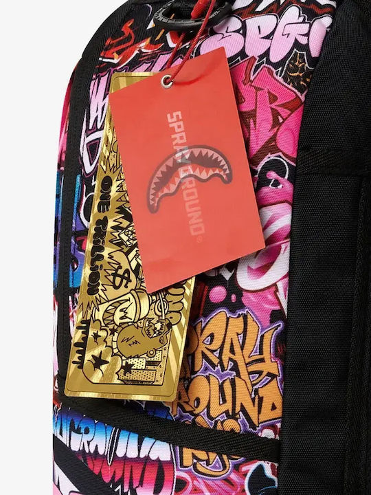 Sprayground Cash Stacks Kitty School Backpack Multicolour