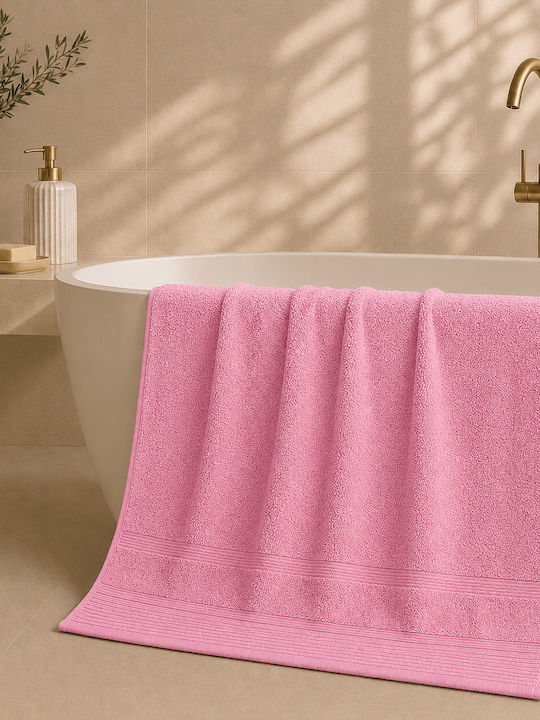 Astron Italy Badetuch-Set 3 Stück Astron Italy Rosa Gewicht 600gr/m²