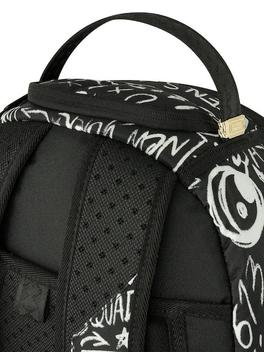 Sprayground Crazy Thoughts School Backpack Junior High-High School Black 29 x 15 x 46cm