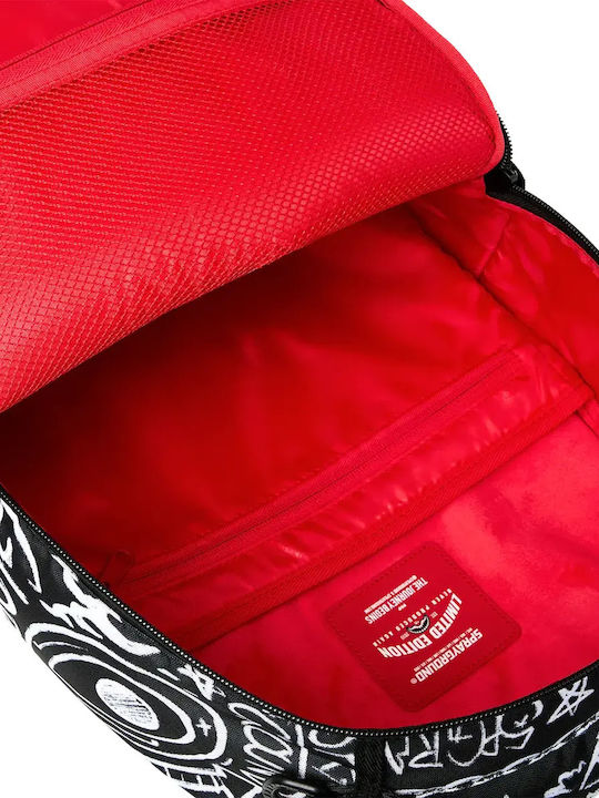 Sprayground Crazy Thoughts School Backpack Junior High-High School Black 29 x 15 x 46cm