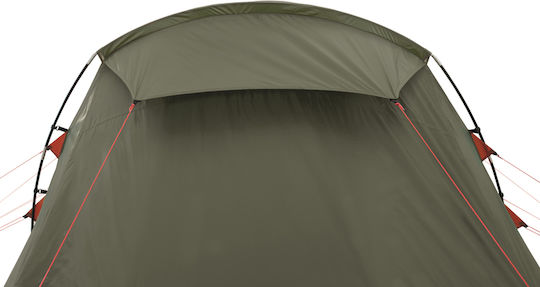 Easy Camp Huntsville Twin 800 Camping Tent Tunnel Khaki with Double Cloth 4 Seasons for 8 People 750x240x200cm