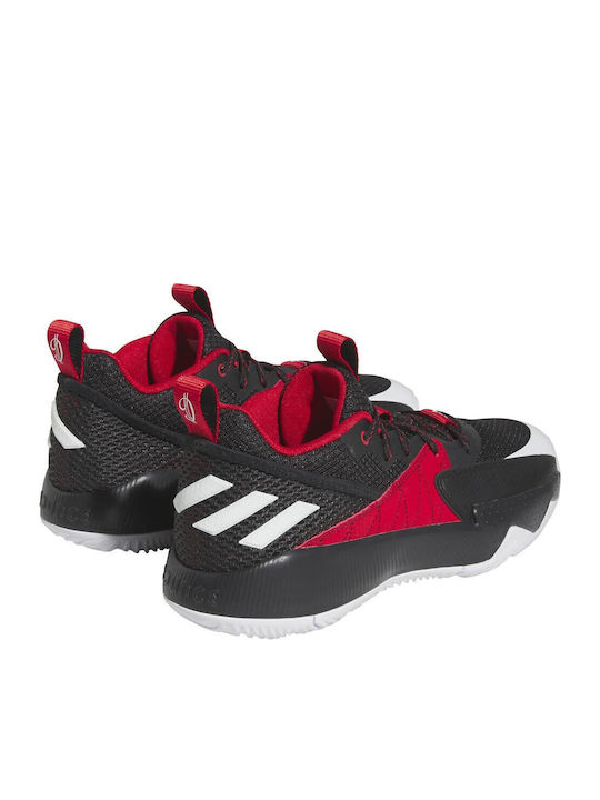 Dame Certified Low Basketball Shoes Scarlet / White / Black