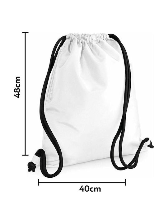 Koupakoupa He's My Dudu Kids Backpack White 48x40cm Koupakoupa He's My Dudu Kids Backpack White 48x40cm