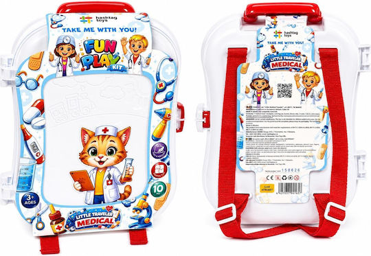 Hashtag Toys Παιδικό Ιατρικό Σετ 10τμχ